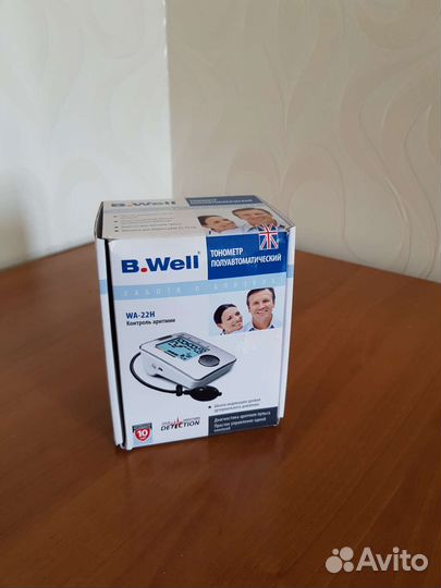 Новый тонометр B.Well полуавтомат + солевая грелка