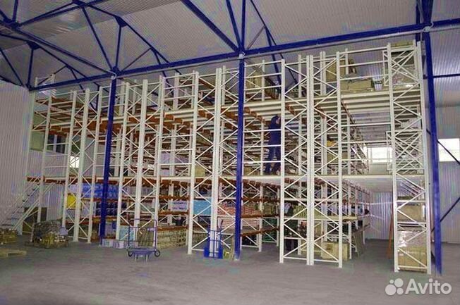 Мезонин для склада Мезонинные стеллажи