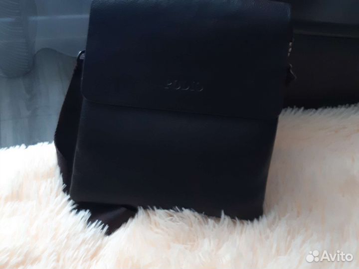 Мужская кожаная сумка