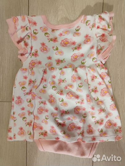 Платье боди для девочки 68 размер