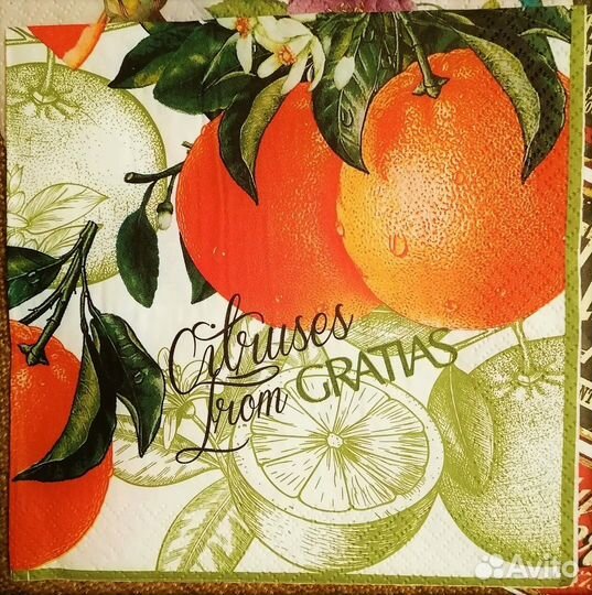 Салфетки для декора и декупажа (6 шт.)