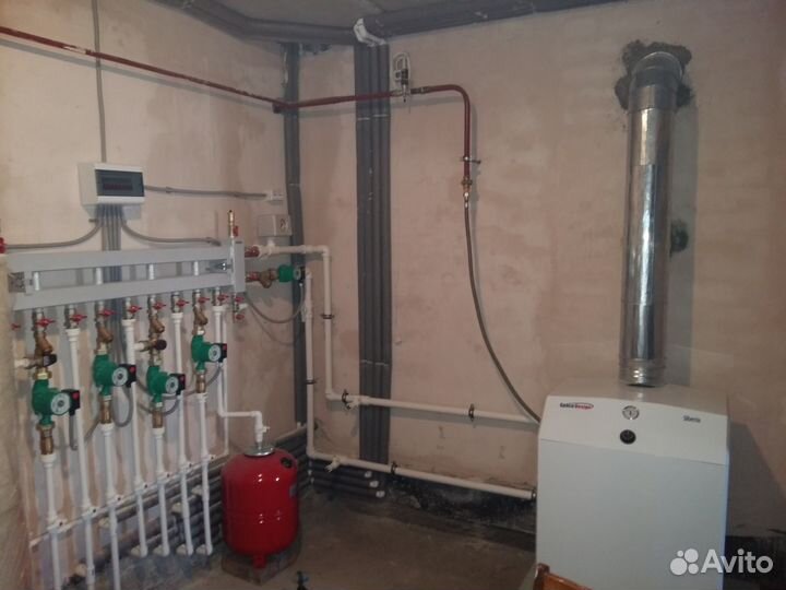 Монтаж систем отопления, водоснабжения,канализации