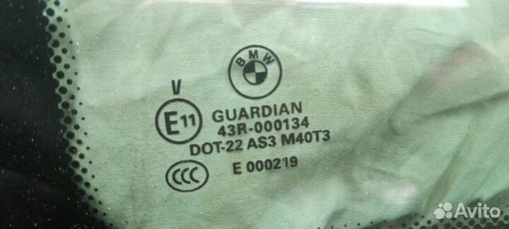 Стекло кузовное глухое заднее левое Bmw X3 F25