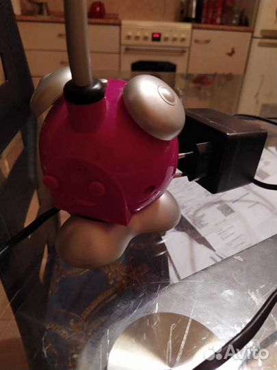 Настольная лампа с часами Brilliant