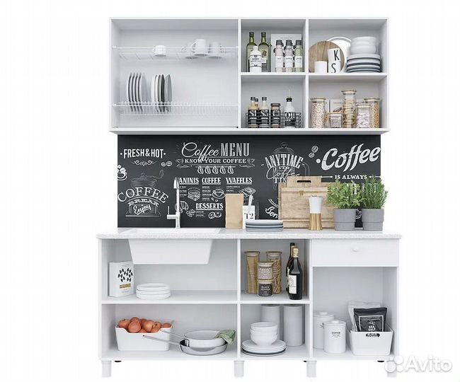 Кухня point 170 Белый