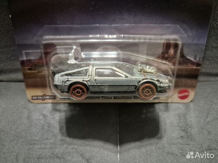 Hot wheels premium Back to the Future Time Machine