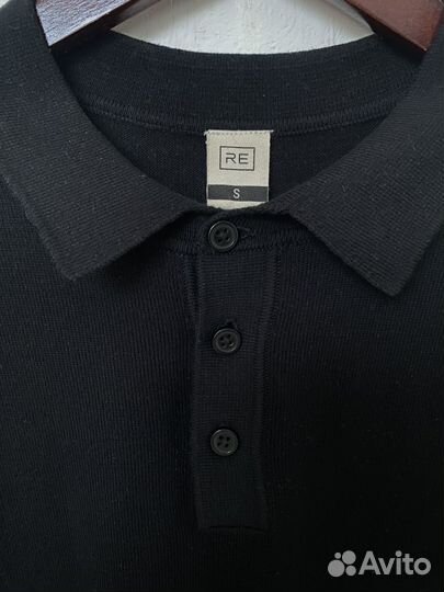 Поло с длинным рукавом RE