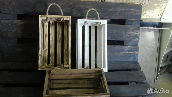 Деревянные ящики