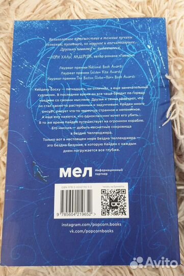 Книги издательства попкорнбукс Бездна Челленджера