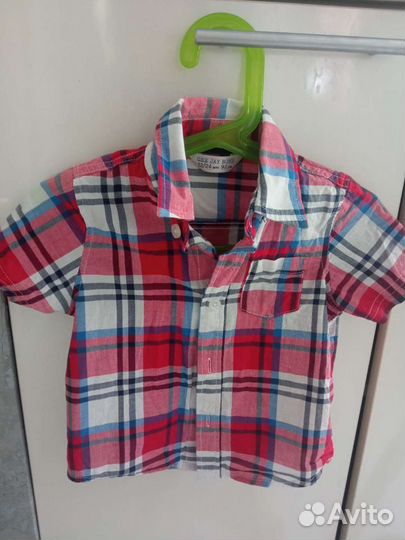 Рубашка для мальчика 2г размер 92