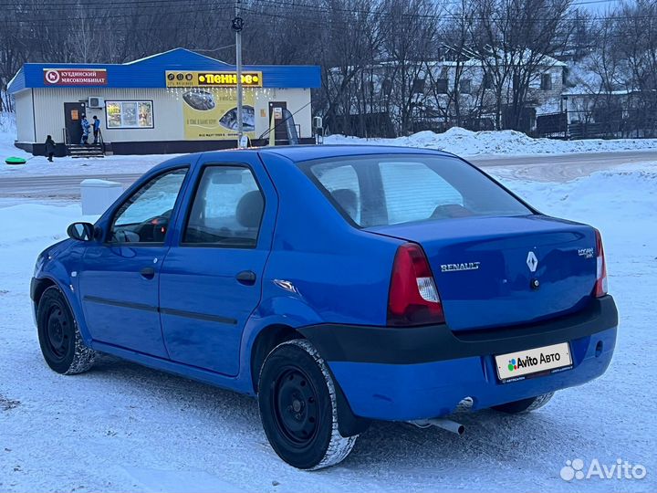 Renault Logan 1.6 МТ, 2008, 214 000 км