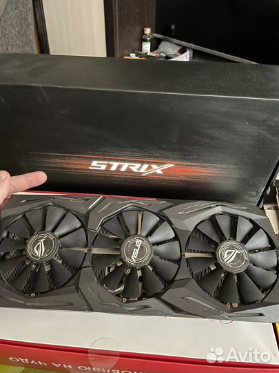 Видеокарта gtx 1060 6gb asus strix
