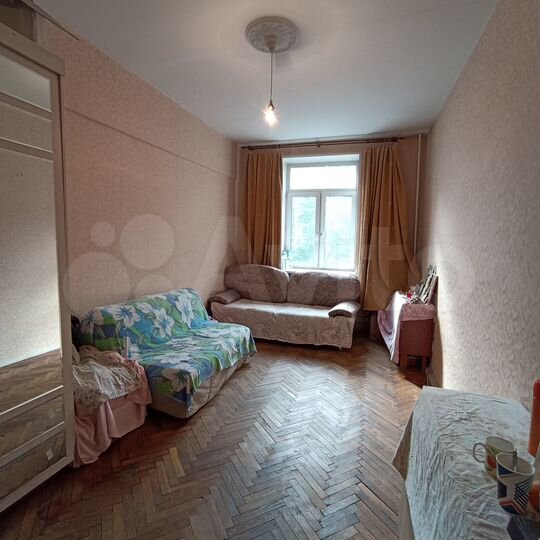 Комната 17,7 м² в 3-к., 2/5 эт.