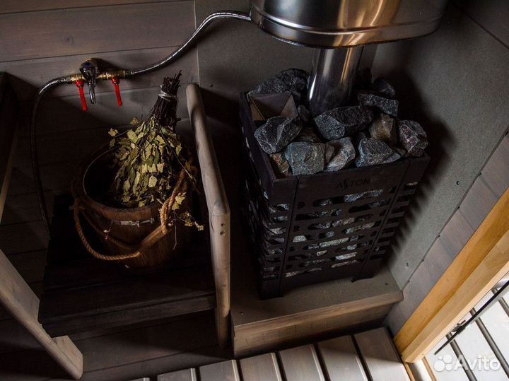 Баня Квадро на прицепе под заказ