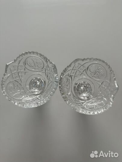 Хрустальные вазочки