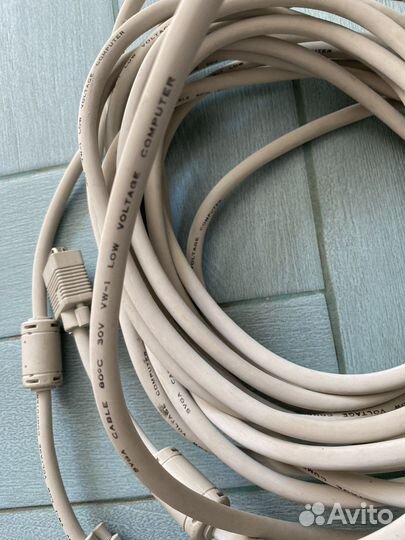 Кабель для компьютера svga 10 метров