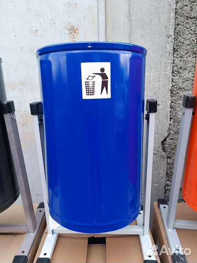 Урна уличная для мусора металл 21 литр мусорка
