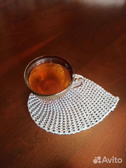 Комплект салфеток подставок из хлопка