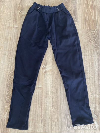 Брюки школьные утеплённые