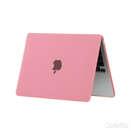 Чехол для MacBook 12 матовый розовый