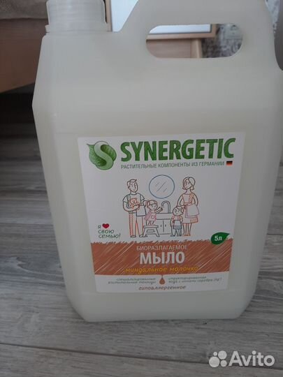 Жидкое мыло Synergetic 5 л