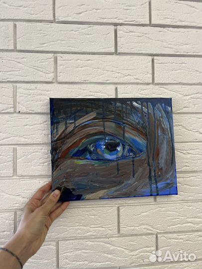 Картина маслом на холсте абстракция