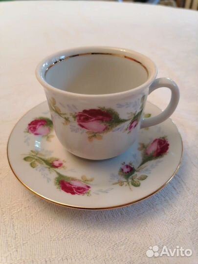 Кофейная пара фарфор германия Jlmenau