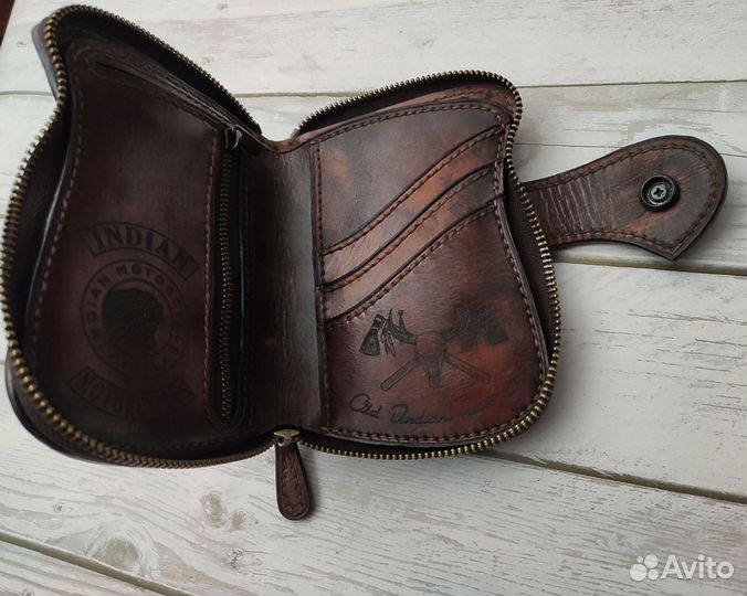 Байкерский кошелек Indian