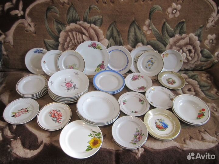 Остатки от сервизов СССР в добор