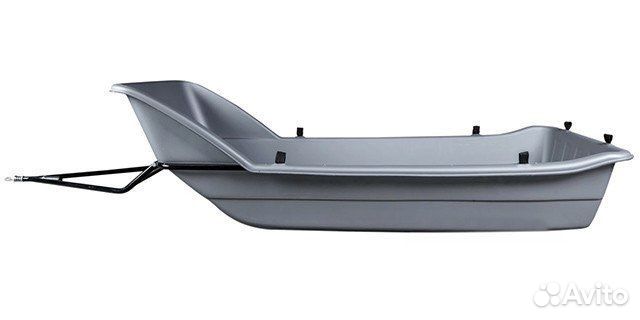 Сани волокуши Буран черные 8 мест