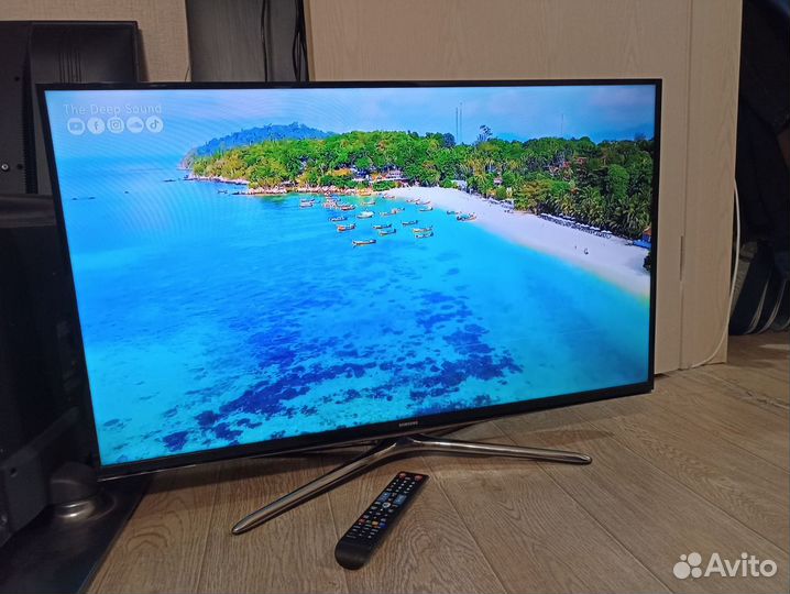 Телевизор Samsung 40 дюйм 102 см SMART TV Wi-Fi