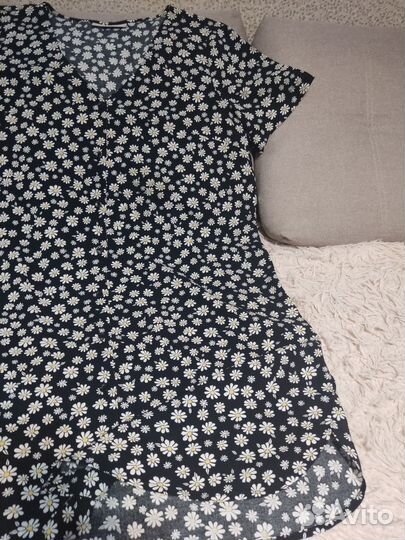 Домашний лёгкий, штапельный халат