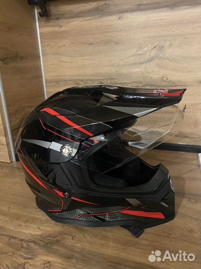 Мотоциклетный шлем размер s Hizer