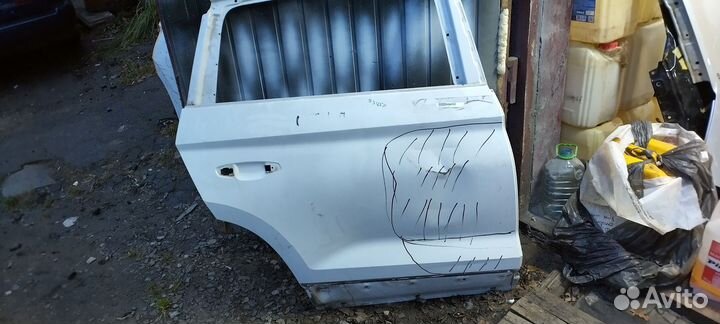 Дверь задняя правая Skoda Kodiaq