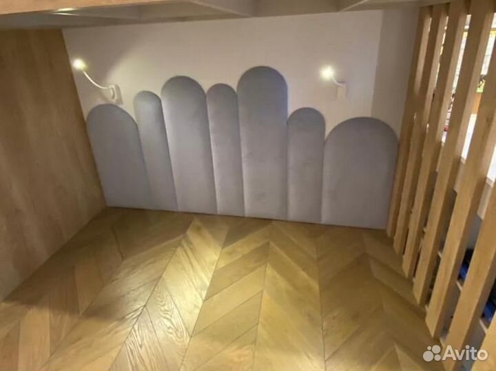 Мягкие стеновые панели в детской