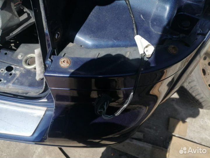 Бампер задний Volkswagen Touareg 2003