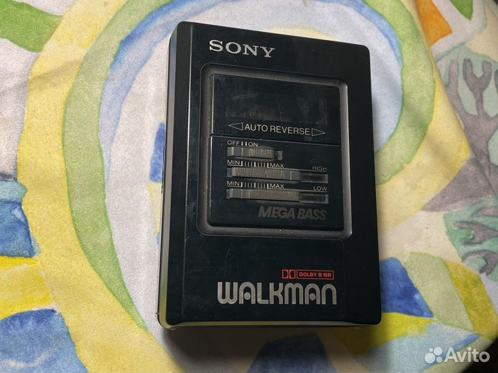 Кассетный плеер sony walkman wm-b47