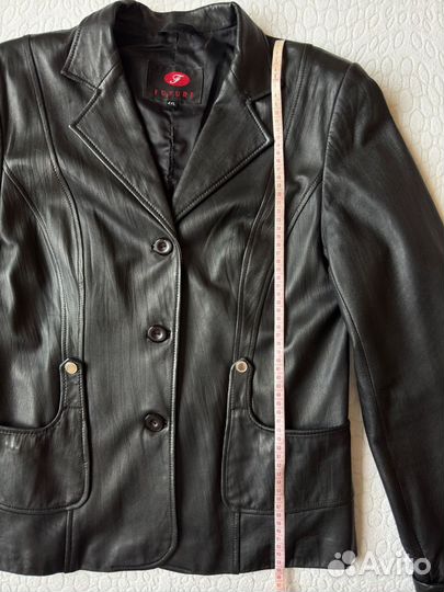 Пиджак женский натуральная кожа