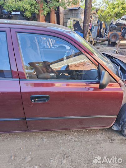 Дверь передняя правая хендай акцент