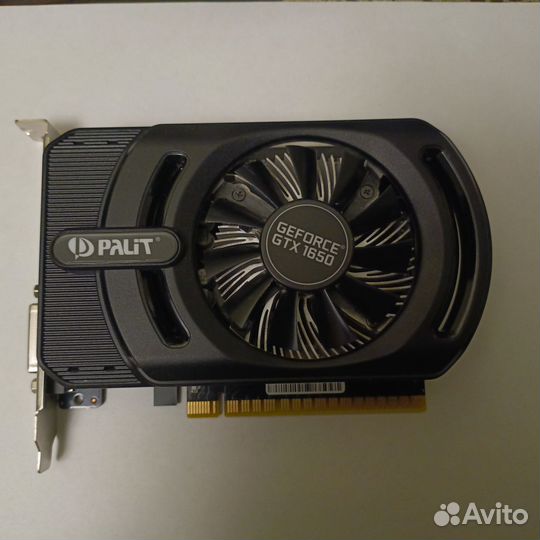 Видеокарта Palit nvidia GeForce GTX 1650 PA-GTX165