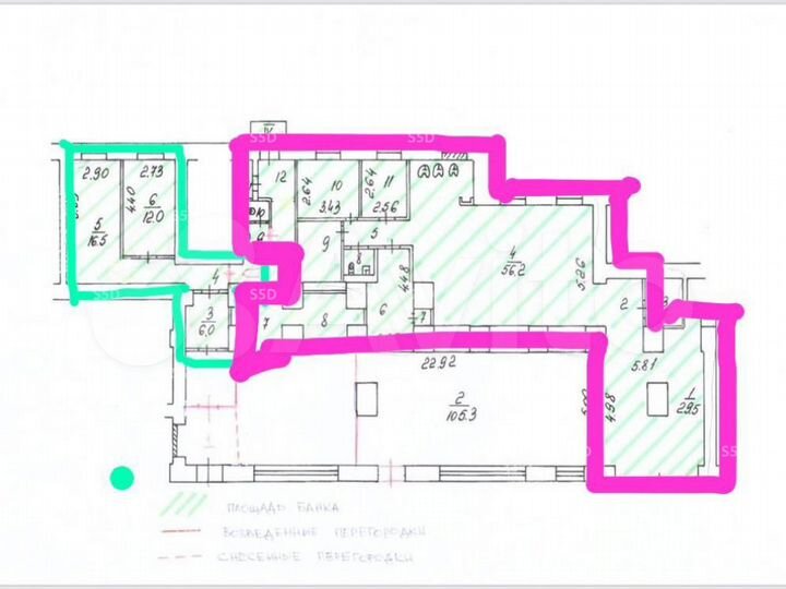 Продам торговое помещение, 165 м²