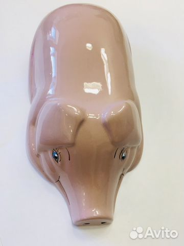 Форма для холодца в виде поросёнка керамическая