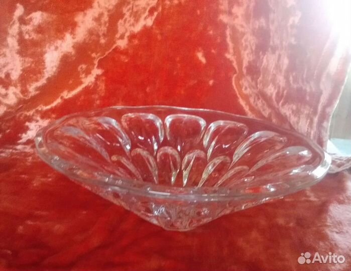 Хрустальное блюдо