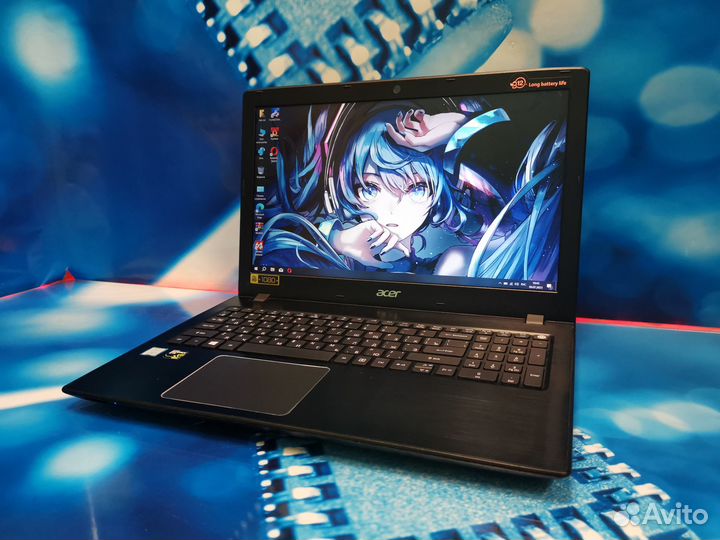 Ноутбук Acer с FHD экраном/i5 7200u/GTX950M/8gb