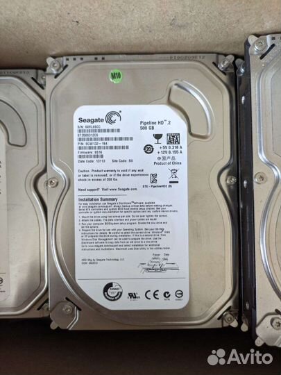 Жесткие диски Seagate 500gb в ассортименте