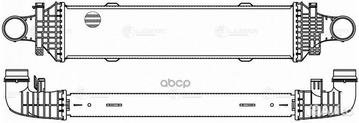 Lric 1513 радиатор интеркулера\ MB W212 09