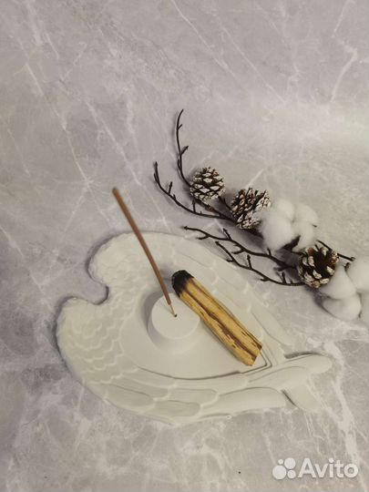 Подставка гипс крылья декоп