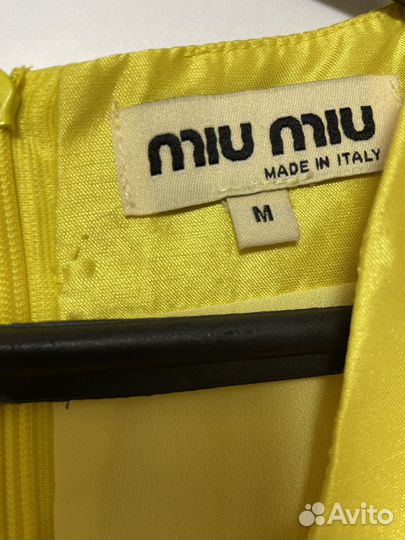Платье MIU MIU