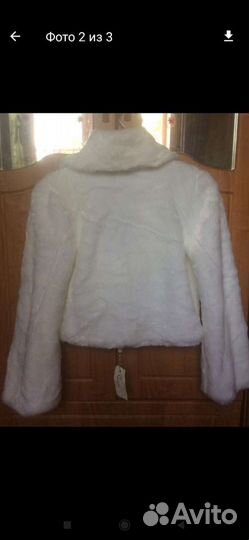 Свадебная шубка накидка