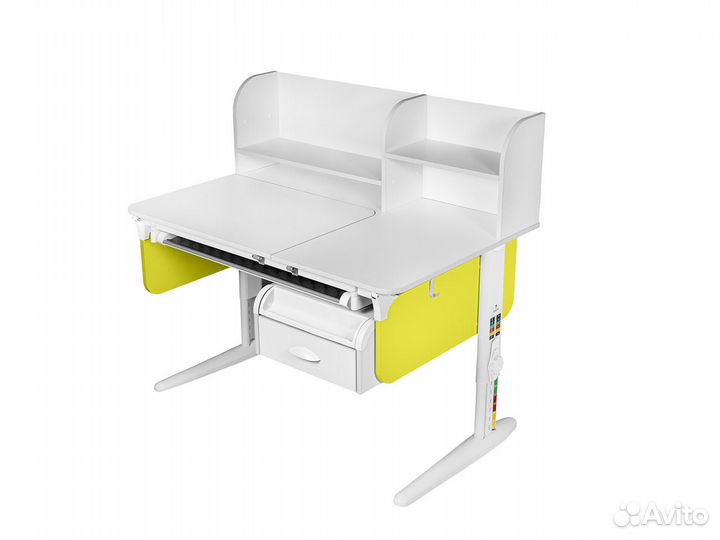 Парта дэми сут-63 надстройкой,тумбой,органайзером